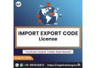 Import Export Code License Registration Service