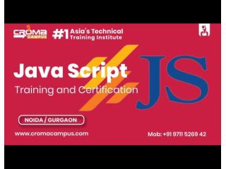 JavaScript Online Course | Croma Campus
