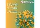 High-Quality Stock Adult Poms – Ready to Ship!