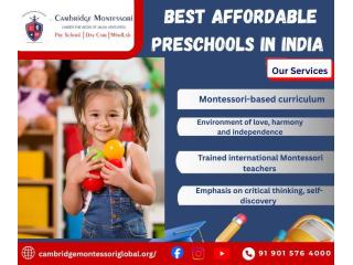 Best Affordable Preschools in India