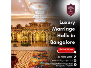 Luxury Marriage Halls in Bangalore