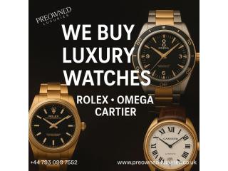 ⌚ Sell Your Luxury Watch Online | Trusted UK Watch Buyers – Preowned Luxuries