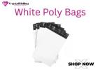 12 × 16 inch White Poly Bags – Heavy-Duty White Poly Mailers
