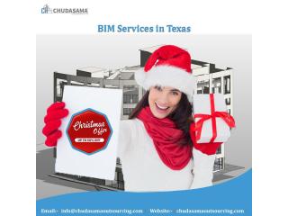 Chudsama Outsourcing Christmas Offer - up to 50% off on BIM Services in Texas