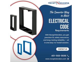 Durable 2 Gang Electrical Box Extender