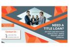 Get Quickly Funds With Title Loans Prince Edward Island