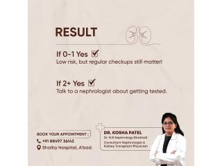 Ahmedabad’s Best Nephrologist in Ahmedabad — Dr. Kosha Patel