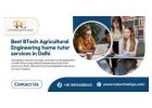 Develop innovation mindset using Best BTech Agricultural Engineering home tutor services in Delhi 