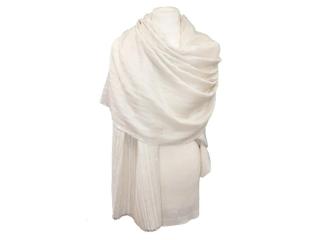 Lightweight Pashmina White Shawl – Perfect for All Seasons