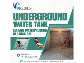 Underground Water Tank Leakage Waterproofing in Bangalore