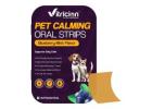 Vitricion Pet Calming Aid Oral Strips for Stress Relief