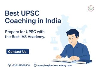 Best UPSC Coaching in India – Join the Right Academy for Your IAS Journey