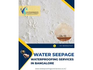 Water Seepage Waterproofing Services in Bangalore