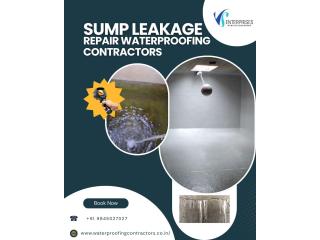 Sump Leakage Repair waterproofing Contractors