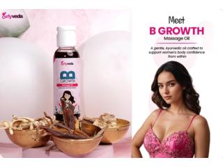 Ayurvedic Breast Enhancement Oil – Smooth, Firm & Healthy Skin