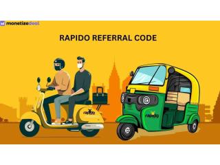 Rapido bike rides using Rapido Referral Code