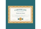 Laminated Certificates Printing