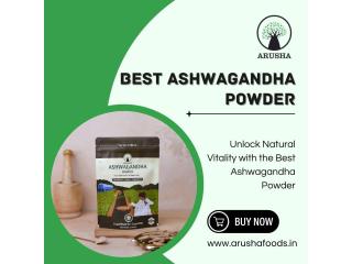 Buy Pure Ashwagandha Powder – Best Herbal Supplement for Wellness