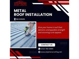 Metal Roof Installation