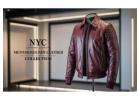 Shop Men's Burgundy Leather Jackets at NYC Leather Jackets