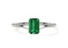 Premium Natural Emerald Cut Rings Buy Now