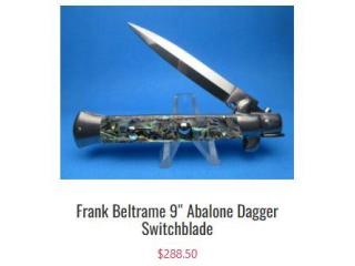 Classic Craft | Frank B Italian Stiletto Knife Maniago, Italy