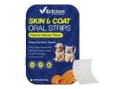 Vitricion Pet Skin & Coat Oral Strips for Dogs & Cats