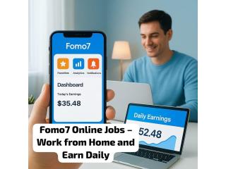 Fomo7 Online Jobs – Work from Home and Earn Daily