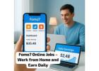 Fomo7 Online Jobs – Work from Home and Earn Daily
