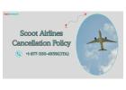 What is Scoot's cancellation policy?