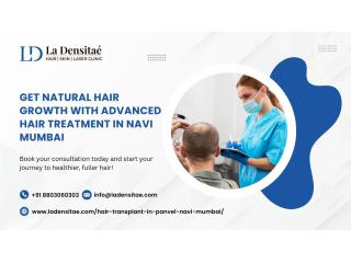Get Natural Hair Growth with Advanced Hair Treatment in Navi Mumbai