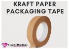 Kraft Packaging Tape 24 mm × 50 m – Brown Paper Packaging Tape Roll