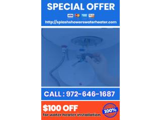 Splash Showers Water Heater