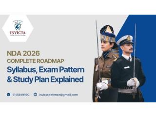 NDA 2026 Complete Roadmap – Syllabus, Exam Pattern & Study Plan Explained