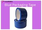 Strong Blue Packing Tape 48mm × 66m – Durable Blue Colour Tape Roll