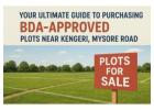 BDA-approved plots near Kengeri