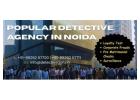 Private Detective Agency in Noida