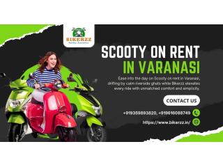 Wanderlust rises with Scooty on rent in varanasi elevates exploration