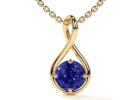 1.92cts.Natural Tanzanite Pendant Online - GemsNY