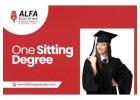 Finish Your Pending Studies Faster with One Sitting Degree