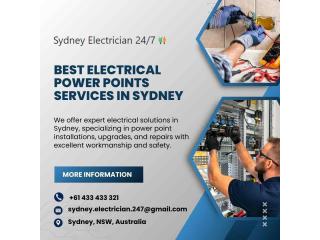 Best Electrical Power Points services in Sydney