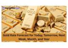 Gold rate forecast