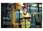 Best ERP Software for Manufacturing Industry at ZYNO by Elite Mindz