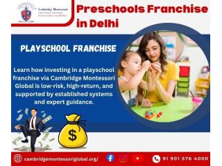 Preschools Franchise in Delhi | Playschool Franchise