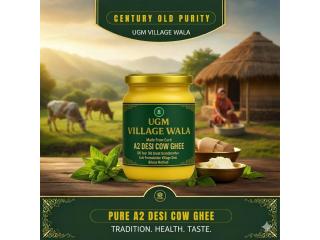 Pure A2 Desi Cow Ghee – Traditional Bilona Method – Bulk Order Now!