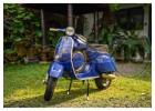 Vespa SS90 Blue Edition — Restored by Scooter99