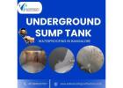 Underground Sump Tank Waterproofing in Bangalore