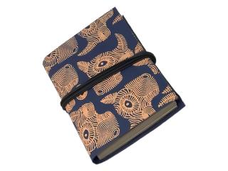 A6 Coptic Bound Notebook – Handmade Eco-Friendly Journal