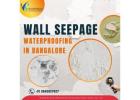 Wall Seepage Treatment Waterproofing in Bangalore
