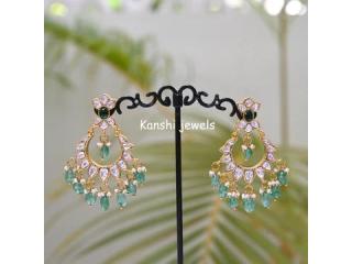 Traditional & Designer Kundan Earrings Online Collection | Kanshi Jewels